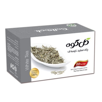  کیسه ای چای سفید گلکوه بسته ۲۰ عددی6331237e1e67e38480